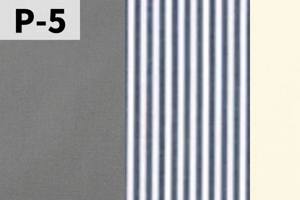 カルトナージュの家庭科教材の色見本：グレー（P-5）