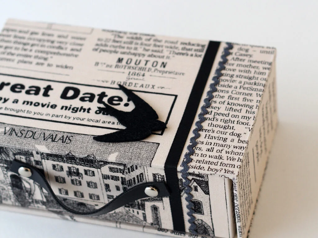 家庭科教材としてのカルトナージュをアレンジした作品例その１８