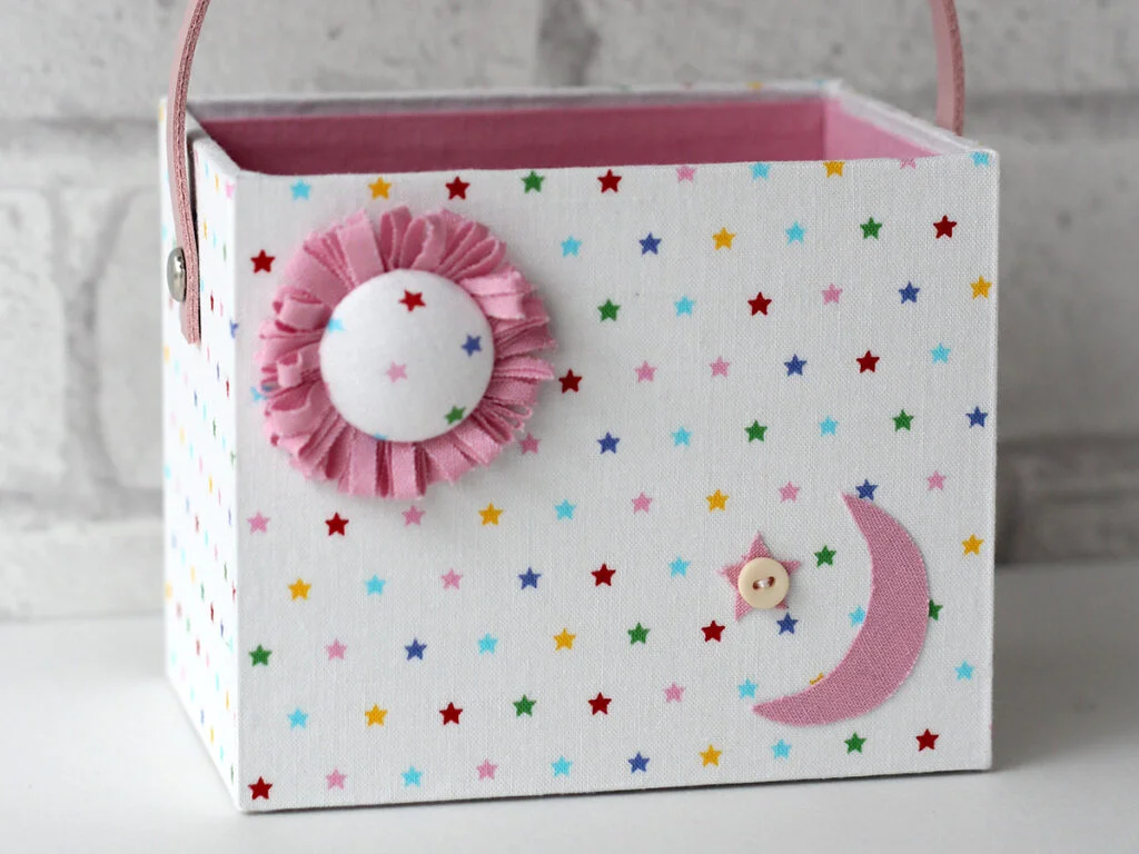 家庭科教材としてのカルトナージュをアレンジした作品例その２１：ロゼッタ